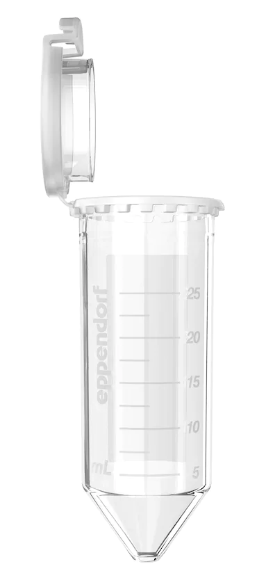 艾本德Eppendorf Conical Tubes 25 mL 帶鎖扣蓋 SnapTec?, 25 mL, 啟動套裝，4  個單離心管架，6  個轉(zhuǎn)子適配器，轉(zhuǎn)子孔可容納 50  mL 錐形管, P