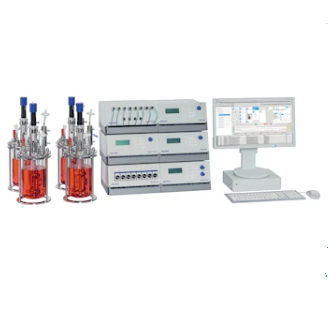 德國(guó)艾本德Eppendorf,DASGIP? Parallel Bioreactor System, 適用細(xì)胞培養(yǎng)，最大 50?sL/h 通氣, 12 罐體系統(tǒng)，臺(tái)式罐體
