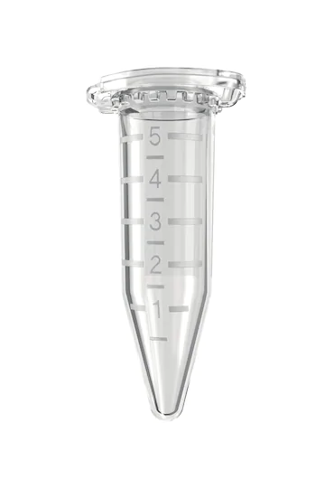 艾本德Eppendorf Tubes? 5.0 mL 帶鎖扣蓋，啟動套裝, 5.0 mL, 400 個離心管（2 盒， 每盒 2 包ｘ100 個），2 個離心管架（可放置 12 個離心管），白色；8 