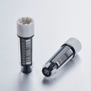 艾本德Eppendorf CryoStorage Vial，無(wú)菌, 無(wú)菌, 0.5 mL, 不含 DNase、RNase、人類 DNA 和內(nèi)毒素；外螺紋，預(yù)先加蓋灰色管蓋，帶 2D SafeCode 